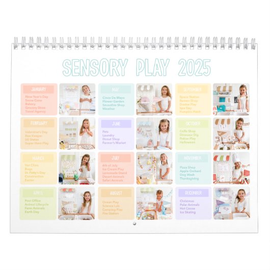 Sensorische speelkalender 2025 kalender (Hoes)