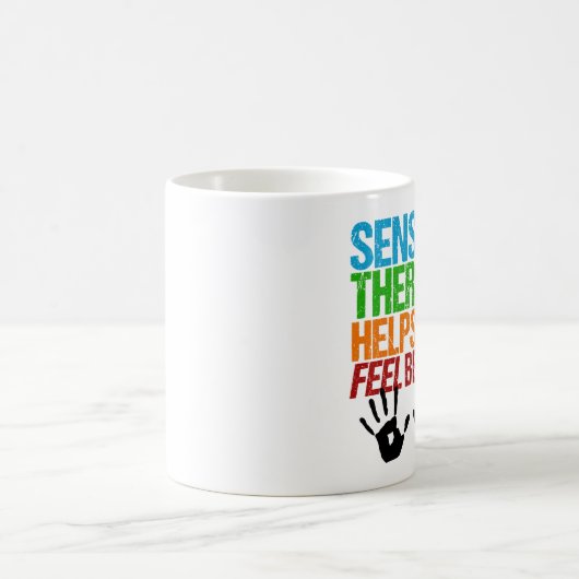 Sensorische therapie Handdrukken Beroepstherapie Koffiemok (Center)