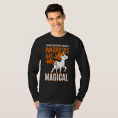 Sensorische verwerking Warrior Disorder Awareness  T-shirt (Voorkant volledig)