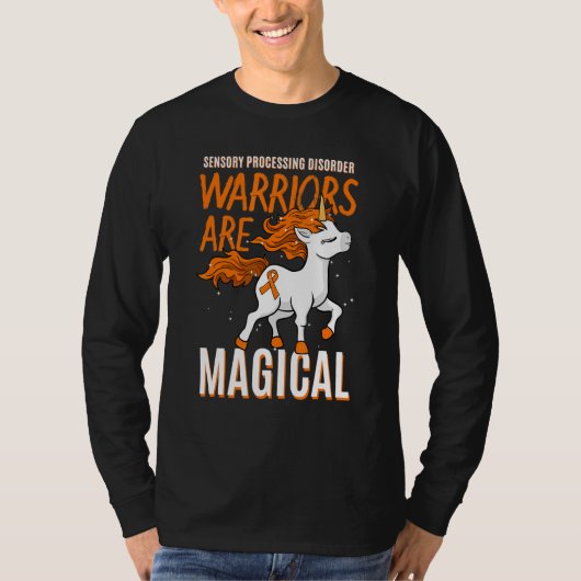 Sensorische verwerking Warrior Disorder Awareness  T-shirt (Voorkant)