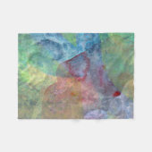 Sensory art house fleece deken (Voorkant (Horizontaal))