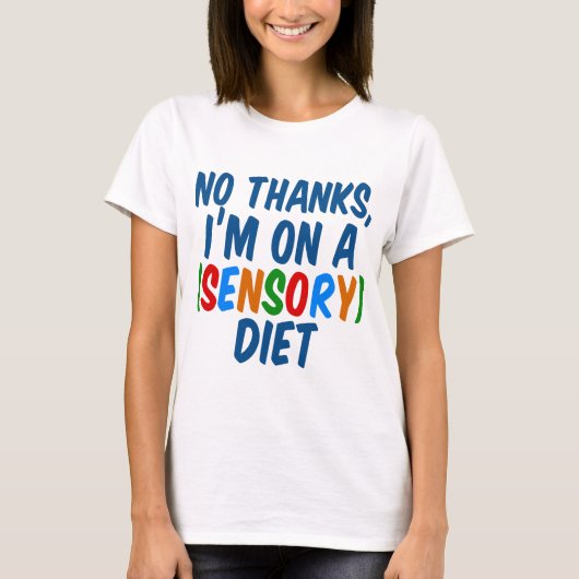 Sensory Diet T-shirt (Voorkant)