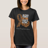 Sensory Processing Disorder Awareness Month Orange T-shirt (Voorkant)