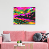 Sensous 9 verpakt canvas afdruk (Insitu (Woonkamer))