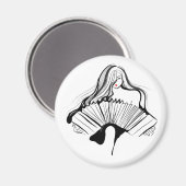Sensual Bandoneon Magneet (Voorkant / Achterkant)