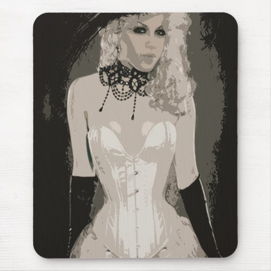 Sensual Corset Art Muismat (Voorkant)