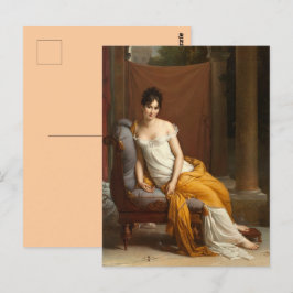  sensual Edwardian Grecian Girl Replica Briefkaart