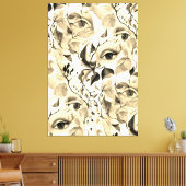 Sensual Feminine Art Pop Surrealisme Chic Artistic Canvas Afdruk (Insitu (Woonkamer))