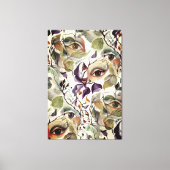 Sensual Feminine Art Pop Surrealisme Chic Artistic Canvas Afdruk (Voorkant)