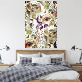 Sensual Feminine Art Pop Surrealisme Chic Artistic Canvas Afdruk (Insitu (Slaapkamer))