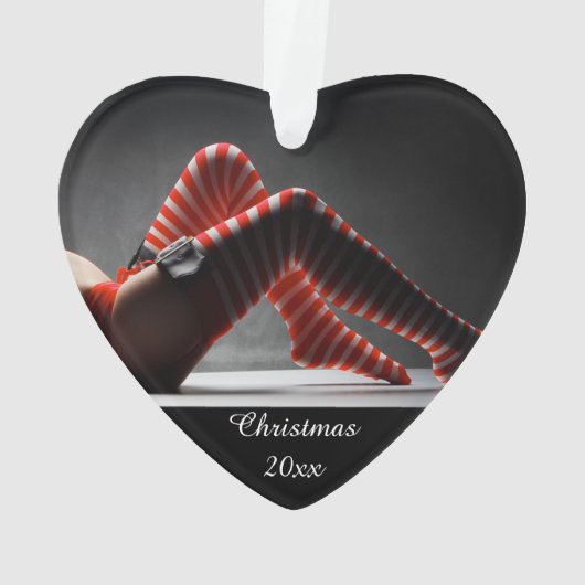 Sensual Kerstmis Ornament (achterkant)