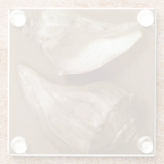 Sensual Shells Glazen Onderzetter (Achterkant)