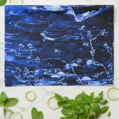 Sensual Wine Blue Towel Theedoek (Gevouwen)