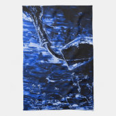 Sensual Wine Blue Towel Theedoek (Verticaal)