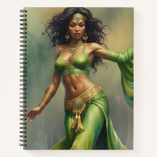 Sensualidad Esmeralda Notitieboek (Voorkant)