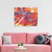 Sensueel 6 verpakt canvas afdruk (Insitu (Woonkamer))