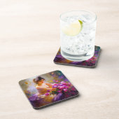 Sensueel portret bier onderzetter (Rechterzijde)