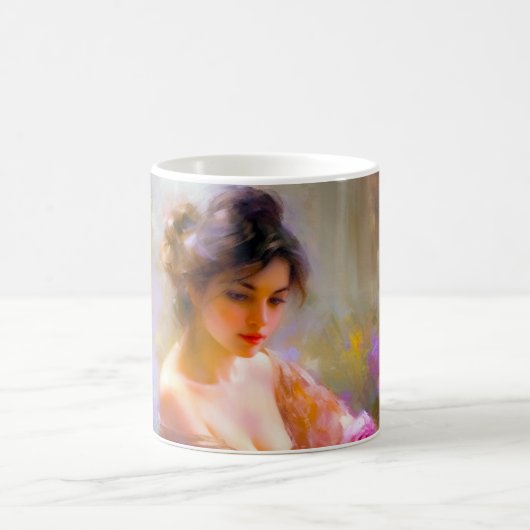 Sensueel portret koffiemok (Center)