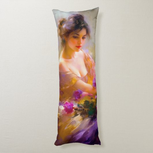 Sensueel portret lichaamskussen (Achterkant (Verticaal))