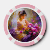 Sensueel portret poker chips (Achterkant)