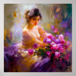 Sensueel portret poster