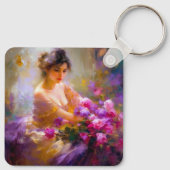 Sensueel portret sleutelhanger (Achterkant)