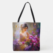Sensueel portret tote bag (Voorkant)