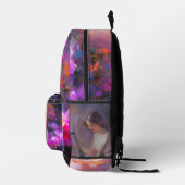 Sensuele elegantie bedrukte rugzak (Rechts)