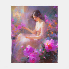 Sensuele elegantie fleece deken