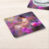 Sensuele elegantie kartonnen onderzetters (Schuin)