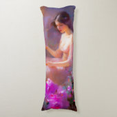 Sensuele elegantie lichaamskussen (Voorkant Verticaal)