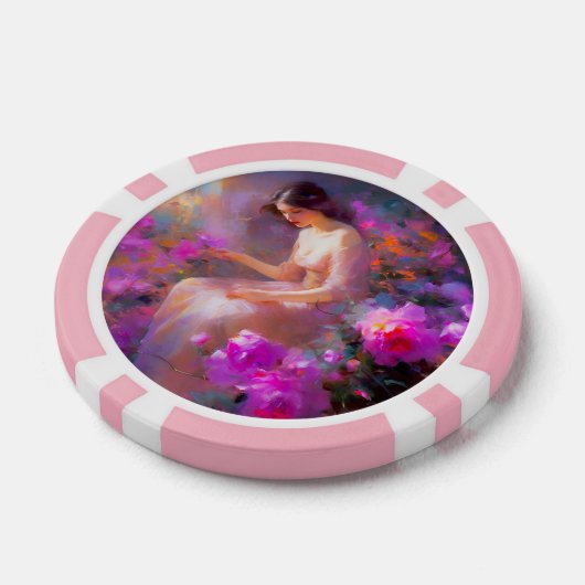 Sensuele elegantie poker chips (Enkel)