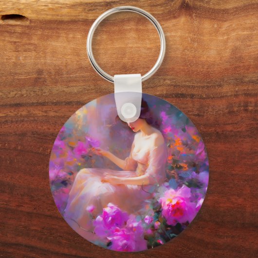 Sensuele elegantie sleutelhanger (Achterkant)