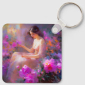 Sensuele elegantie sleutelhanger (Achterkant)