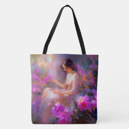 Sensuele elegantie tote bag