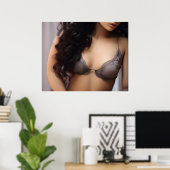 Sensuele mode vrouw poster (Thuiskantoor)
