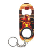Sensus Fidelium Bottle Open Sleutelhanger Mini Flessenopener (Voorkant)