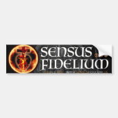 Sensus Fidelium Bumper Sitcker Bumpersticker (Voorkant)