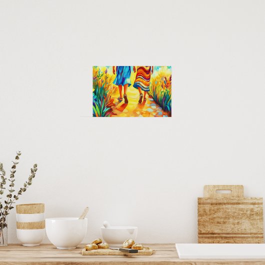 Sent Two by Two Poster (Keuken)