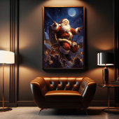 Sentaclouse wanddecor poster