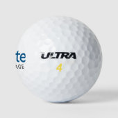 Sente Wilson Ultra 500 Afstand Golf Ball (3 stuks) Golfballen (Logo)