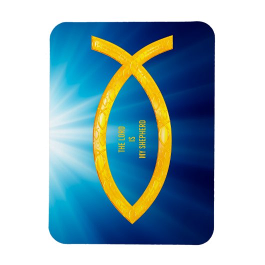 Sentence DE LORD IS MIJN SCHEPERD | Christelijke v Magneet (Verticaal)