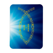 Sentence DE LORD IS MIJN SCHEPERD | Christelijke v Magneet (Verticaal)