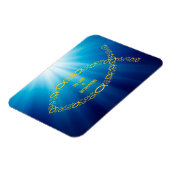 Sentence DE LORD IS MIJN SCHEPERD | Christelijke v Magneet (Linkerzijde)