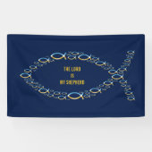 Sentence DE LORD IS MIJN SCHEPERD | Christelijke v Spandoek (Horizontaal)