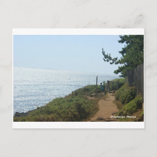 Sentier côtier Nevez BRETAGNE Briefkaart (Voorkant)