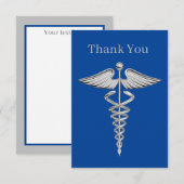 Sentiment verpleegster bedankkaart (Voorkant / Achterkant)