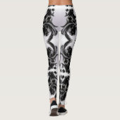 "Sentiment with Abstraction", Leggings van vrouwen (Achterkant)