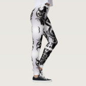 "Sentiment with Abstraction", Leggings van vrouwen (Rechts)