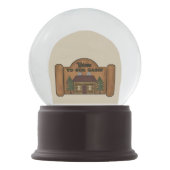 Sentimentaal Wereldbol voor Cabine Life Sneeuwbol (Achterkant)